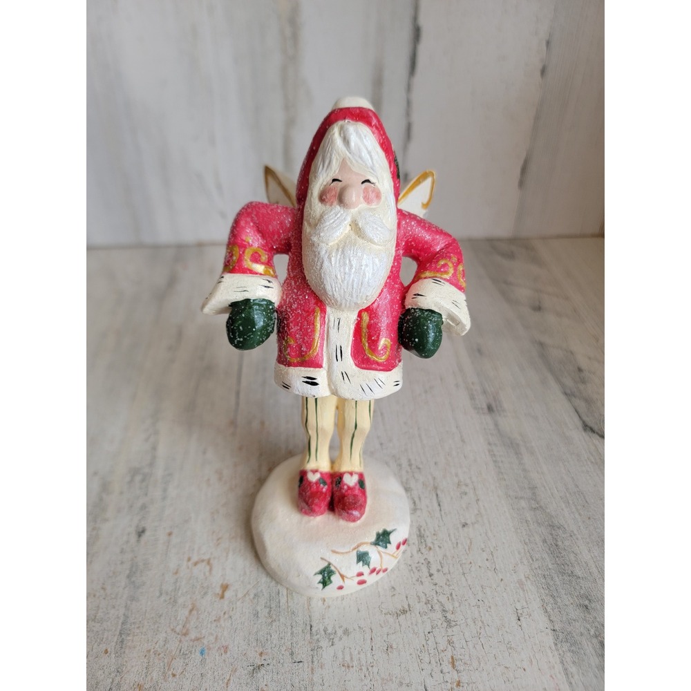 House of hatten angel Santa Claus vintage Xmas home decor unique